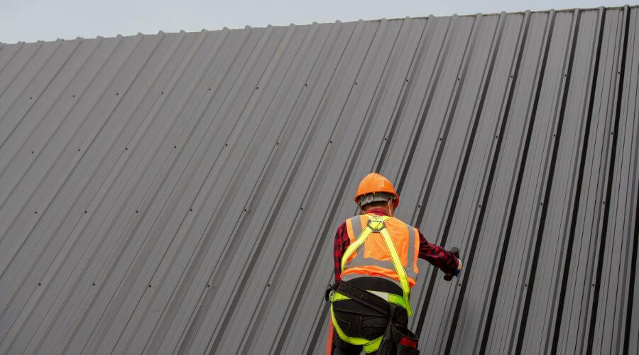 Professional metal roof installation services in Viborg, SD